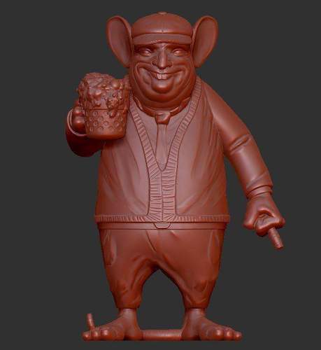 Tap House Mouse 3D Print 133597