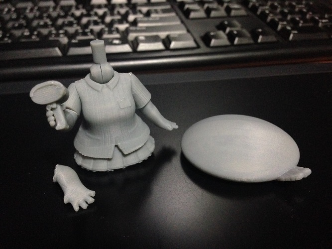 Chibi Conbini Girl Set 3Dprint Data 3D Print 133632 Chibi Conbini Girl Set 3Dprint Data 3D Print 133632