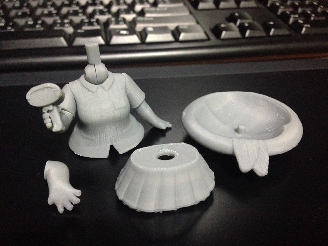 Chibi Conbini Girl Set 3Dprint Data 3D Print 133633 Chibi Conbini Girl Set 3Dprint Data 3D Print 133633