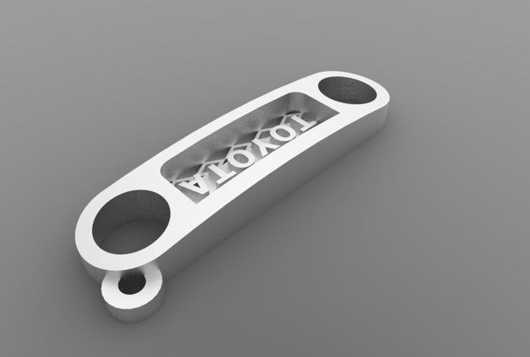 FJ CRUSER key chain 3D Print 133654