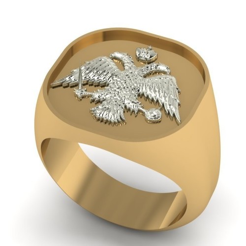 Greek Orthodox Religious Ring 3D Print 133766