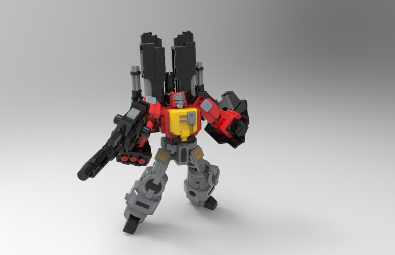 Transformers[REPLICA]: Blaster by 3D SOlutech 3D Print 134058