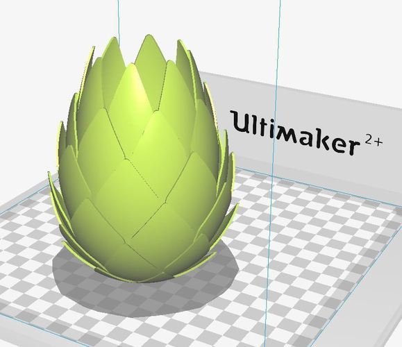 Pine Cone Tealight Candle Holder 3D Print 134115