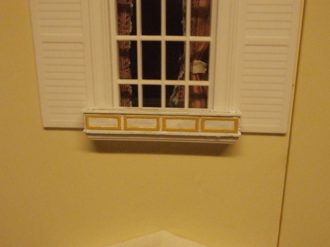 SCALEPRINT 1:12 SCALE WINDOW BOX DOLLS HOUSE 3D Print 134293
