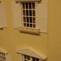 Small SCALEPRINT 1:12 SCALE WINDOW BOX DOLLS HOUSE 3D Printing 134294