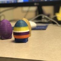 Small Egg to Test for Egg Drop 3D Printing 134376