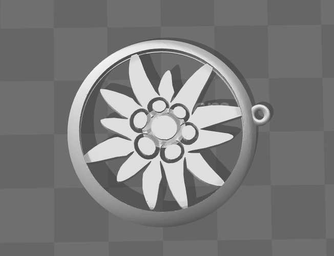 edelweiss 3D Print 134457 edelweiss 3D Print 134457