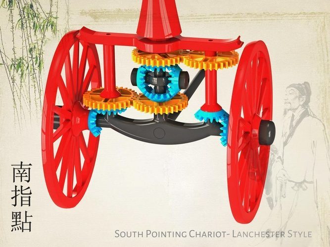 South Pointing Chariot 3D Print 134571
