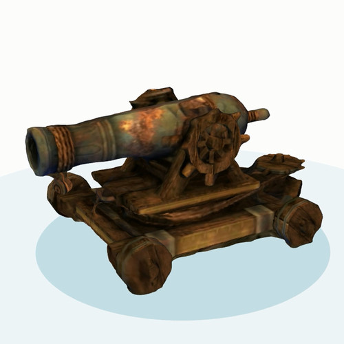Guild Wars 2 Cannon 3D Print 134593