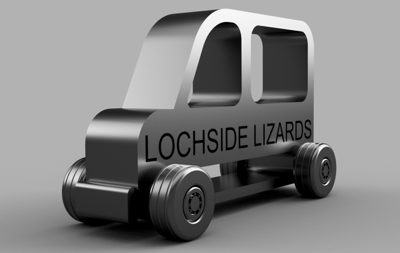 Lochside Lizards School Bus 3D Print 134666