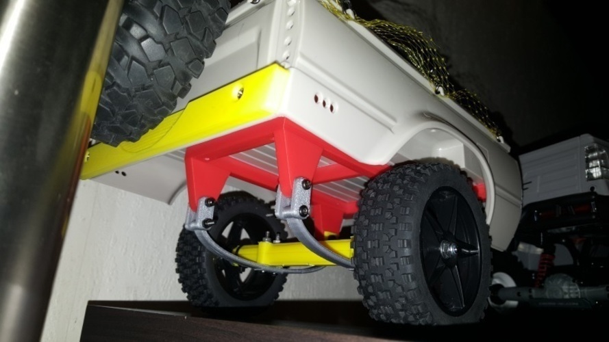 RC4WD Mojave Crawler Scaler Trailer Truck Chassis Trailer Hitch 3D Print 134803 RC4WD Mojave Crawler Scaler Trailer Truck Chassis Trailer Hitch 3D Print 134803