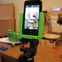 Small cell phone on tripod 3D Printing 135006