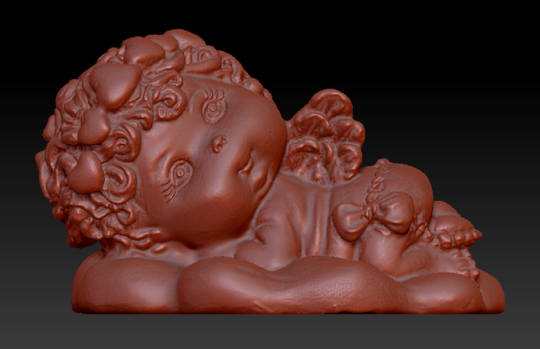 Angel on the Cloud 3D Print 135567