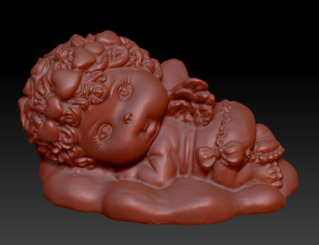 Angel on the Cloud 3D Print 135570