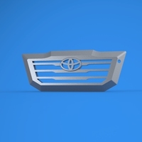 Small toyota hilux keychain 3D Printing 135694