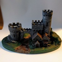 Small Castle Gate 2 3D Printing 135766
