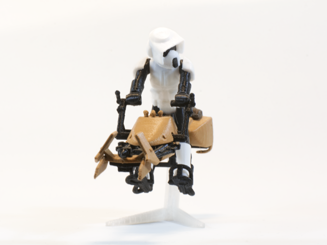Star Wars Speeder & Scout Trooper 3D Print 135850 Star Wars Speeder & Scout Trooper 3D Print 135850