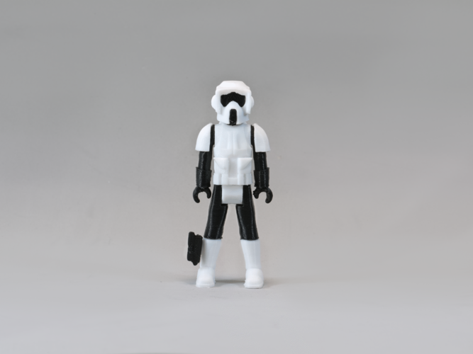 Star Wars Speeder & Scout Trooper 3D Print 135852 Star Wars Speeder & Scout Trooper 3D Print 135852
