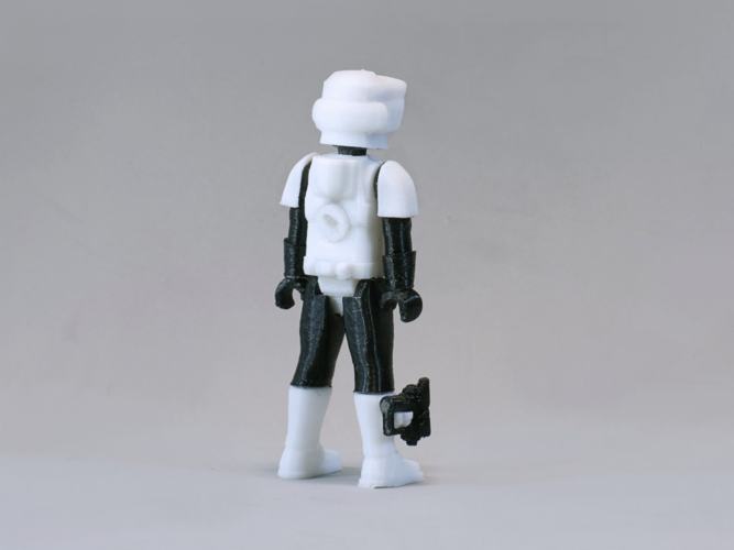 Star Wars Speeder & Scout Trooper 3D Print 135857 Star Wars Speeder & Scout Trooper 3D Print 135857