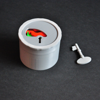 Small Lockable Container 3D Printing 136013