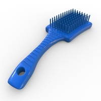 Small HairBrush 3D Printing 136068