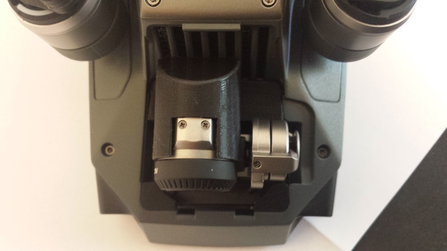 DJI Mavic PRO gimbal lock for ND filter 3D Print 136097