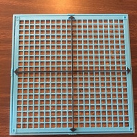 Small Braille Quadrant Graph Math Board 3D Printing 136141