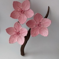 Small Cherry blossom branch 3D Printing 136163