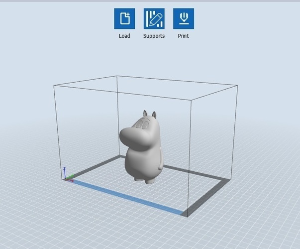 Moomin Troll 3D Print 136373 Moomin Troll 3D Print 136373