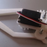 Small  Gripper robot arm 3D Printing 136375
