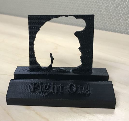USC Trojans Fight On Phone Stand (multiple designs) 3D Print 136474