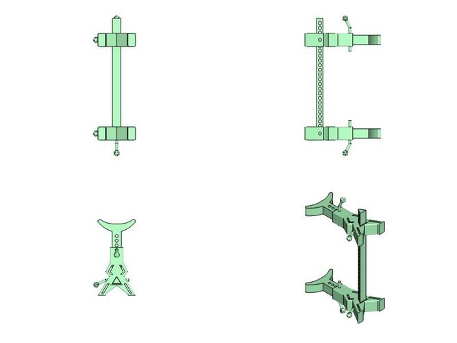 RC Jack Stand Crawler Scaler Vaterra Ascender Axial SCX10 Tamiya 3D Print 136479 RC Jack Stand Crawler Scaler Vaterra Ascender Axial SCX10 Tamiya 3D Print 136479