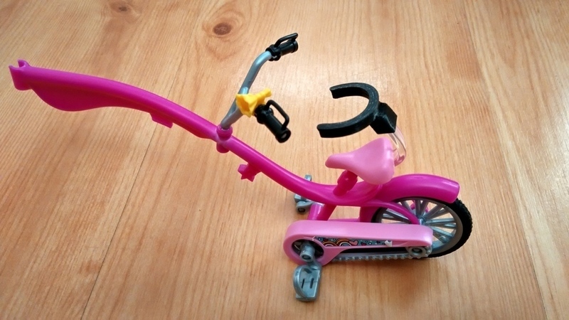 Barbie Babie holder on the seat