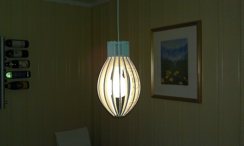 Sickle Lamp 3D Print 136593 Sickle Lamp 3D Print 136593