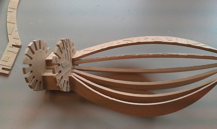 Sickle Lamp 3D Print 136604 Sickle Lamp 3D Print 136604