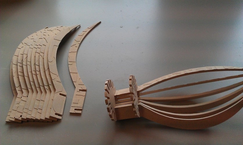Sickle Lamp 3D Print 136605 Sickle Lamp 3D Print 136605