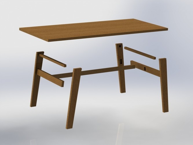 Table with cooking 3D Print 136633 Table with cooking 3D Print 136633