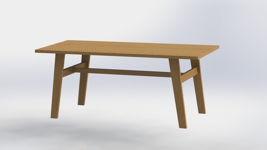 Table with cooking 3D Print 136637 Table with cooking 3D Print 136637