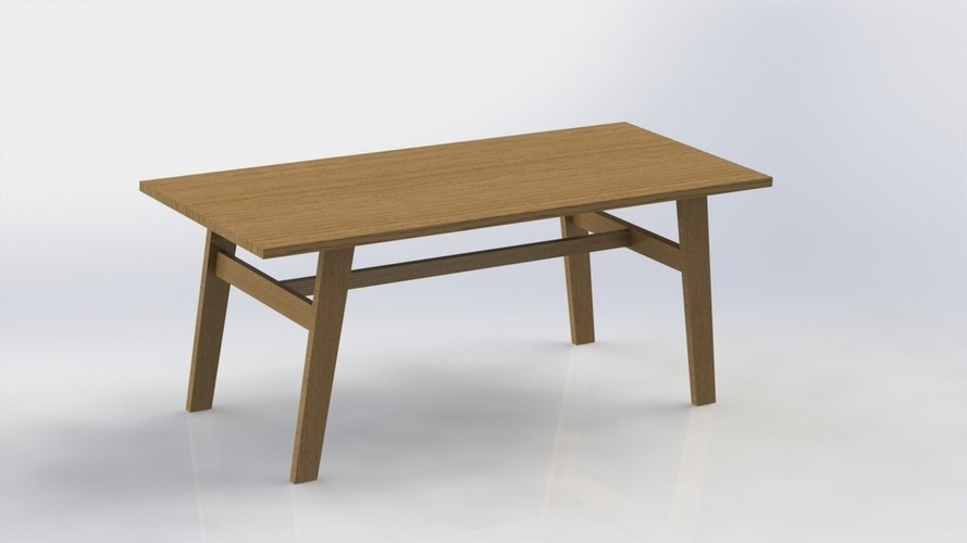 Table with cooking 3D Print 136641 Table with cooking 3D Print 136641