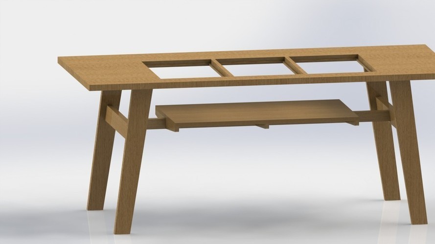 Table with cooking 3D Print 136643 Table with cooking 3D Print 136643