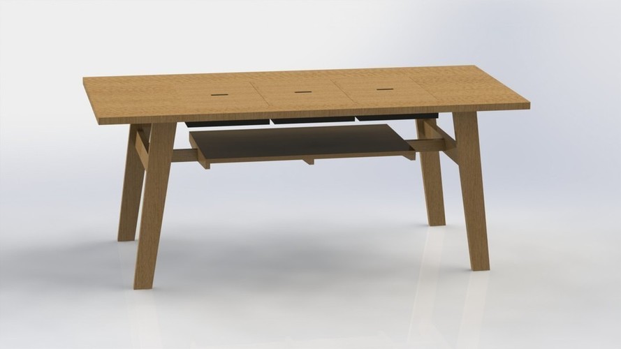 Table with cooking 3D Print 136646 Table with cooking 3D Print 136646