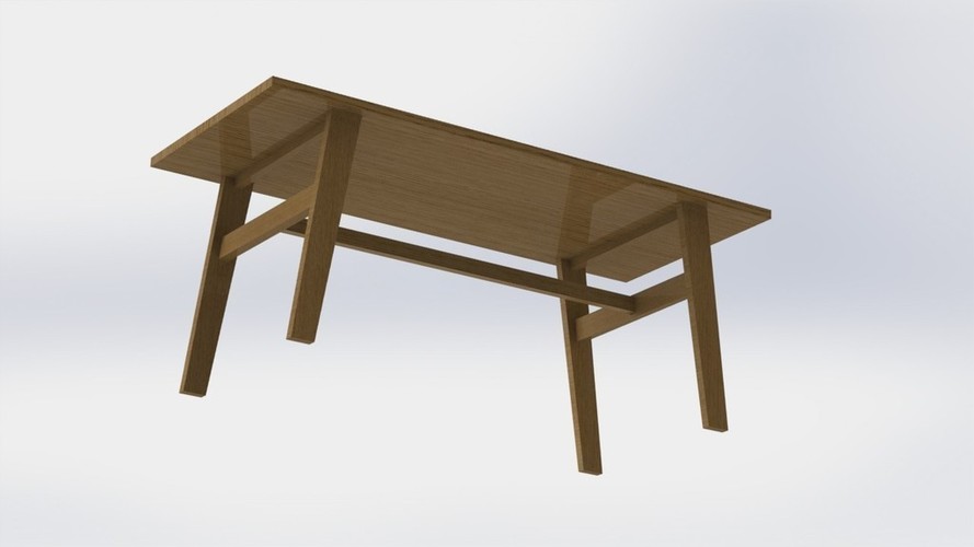 Table with cooking 3D Print 136649 Table with cooking 3D Print 136649