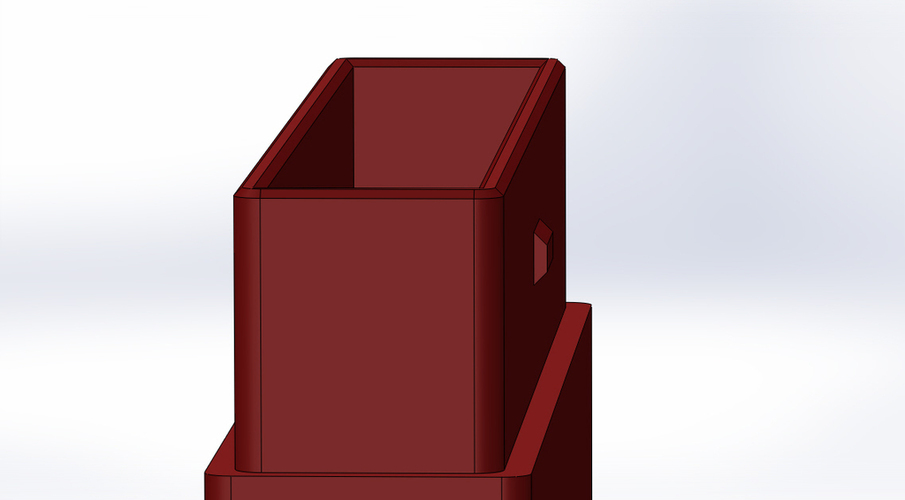 Business card holder 3D Print 136657 Business card holder 3D Print 136657