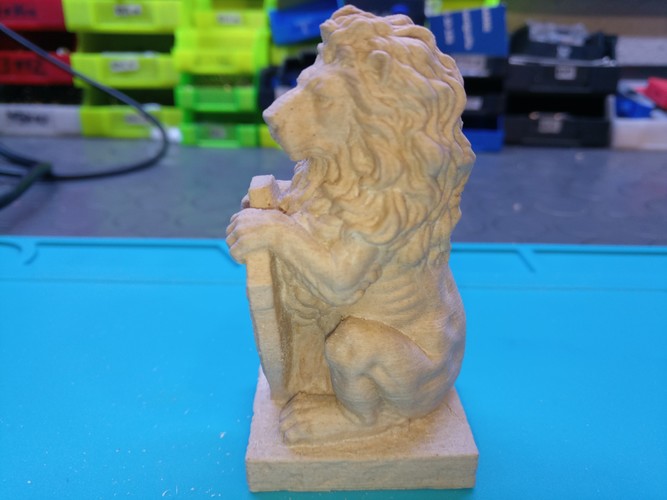 Lion Welcome 3D Print 136682