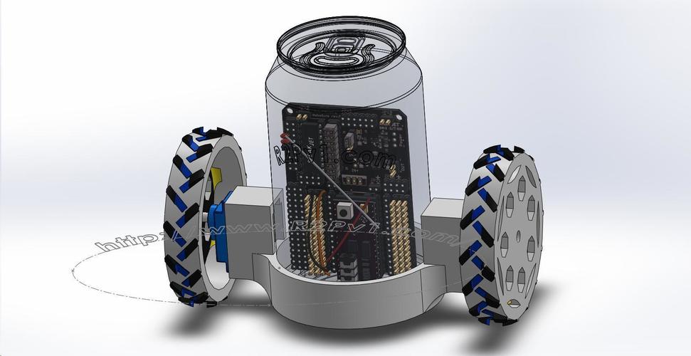 CokeCanBalanceBot 3D Print 136765 CokeCanBalanceBot 3D Print 136765
