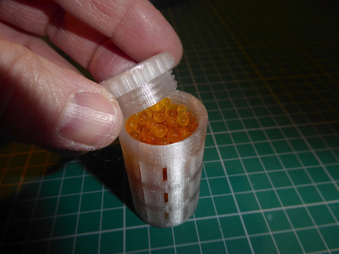 Silica Gel Canister (30mm for filament reels) 3D Print 136860
