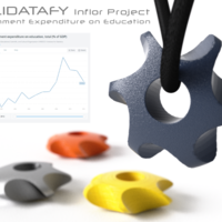 Small Solidatafy – Government Expenditure on Education 3D Printing 137053