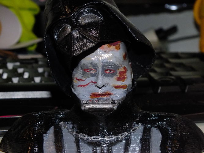 Darth Vader Reveal Bust 3D Print 137165