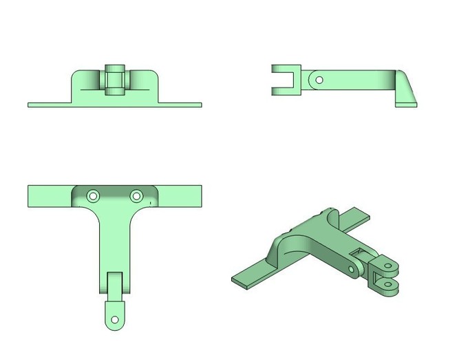 Cross-RC PG4 Trailer Hitch Crawler Scaler Truck Car Offroad Hook 3D Print 137261 Cross-RC PG4 Trailer Hitch Crawler Scaler Truck Car Offroad Hook 3D Print 137261