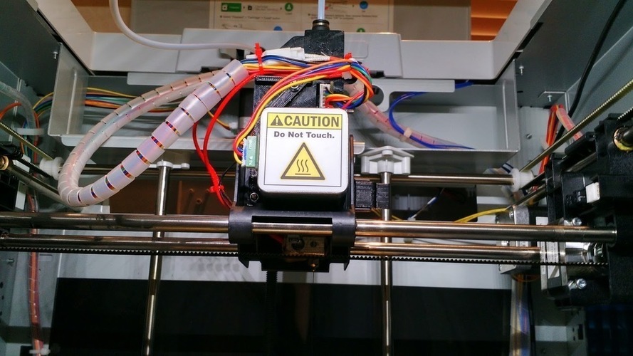 Da Vinci 3D Printer 1.1 Extruder MK8 modification 3D Print 137389